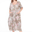 Load image into Gallery viewer, Flowing Floral Linen Dress
