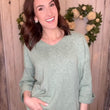 Load image into Gallery viewer, USA Cotton Slub Tunic w/Cuff Detail