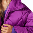 Load image into Gallery viewer, Fuchsia Quilted Puffer Coat