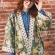 Load image into Gallery viewer, I Dream in Flowers Fleece Lined Kimono
