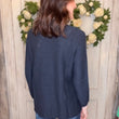 Load image into Gallery viewer, USA Cotton Slub Sweater W/ Princess Seam Detail
