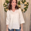 Load image into Gallery viewer, USA Cotton Slub Tunic w/Cuff Detail