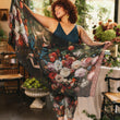 Load image into Gallery viewer, Ruby Hummingbird Scarf