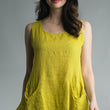 Load image into Gallery viewer, Unique Pocket Pickup Linen Dress