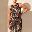 Load image into Gallery viewer, Safari Time Maxi Dress