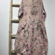 Load image into Gallery viewer, Flowing Floral Linen Dress