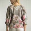 Load image into Gallery viewer, Capri Blossom Linen Shrug