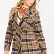 Load image into Gallery viewer, Coco Plaid Trench Coat