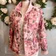 Load image into Gallery viewer, Floral Stretch Twill Reversible Jacket