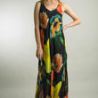 Load image into Gallery viewer, Riviera Bloom Sleeveless Silk Dress