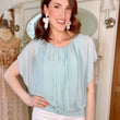 Load image into Gallery viewer, Graceful Drape Banded Blouse