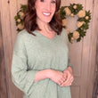 Load image into Gallery viewer, USA Cotton Slub Tunic w/Cuff Detail
