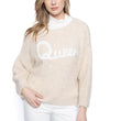 Load image into Gallery viewer, Queen Luxe Knit Sweater