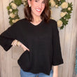 Load image into Gallery viewer, USA Cotton Slub Tunic w/Cuff Detail