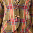 Load image into Gallery viewer, Plaid Statement Blazer