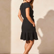 Load image into Gallery viewer, Navy Haven Waist-Tie Dress