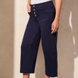 Load image into Gallery viewer, Harbor Breeze Wide-Leg Crop Jeans
