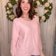 Load image into Gallery viewer, USA Cotton Slub Sweater W/ Princess Seam Detail