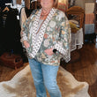 Load image into Gallery viewer, I Dream in Flowers Fleece Lined Kimono