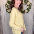 Load image into Gallery viewer, USA Cotton Slub Sweater W/ Princess Seam Detail