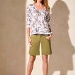 Load image into Gallery viewer, Patterned Two-Way Dolman Top