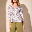 Load image into Gallery viewer, Patterned Two-Way Dolman Top