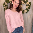 Load image into Gallery viewer, USA Cotton Slub Sweater W/ Princess Seam Detail