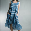 Load image into Gallery viewer, Tie Dye Linen Summer Dress