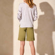 Load image into Gallery viewer, Patterned Two-Way Dolman Top