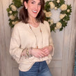 Load image into Gallery viewer, USA Cotton Slub Tunic w/Cuff Detail