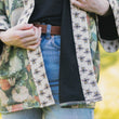 Load image into Gallery viewer, I Dream in Flowers Fleece Lined Kimono