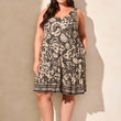 Load image into Gallery viewer, Printed Sleeveless Dress