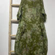 Load image into Gallery viewer, Flowing Floral Linen Dress