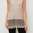 Load image into Gallery viewer, Lace Trim Layering Tank