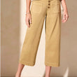 Load image into Gallery viewer, Harbor Breeze Wide-Leg Crop Jeans