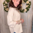 Load image into Gallery viewer, USA Cotton Slub Tunic w/Cuff Detail