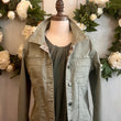 Load image into Gallery viewer, Reversible Stretch Floral Denim Jacket