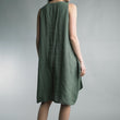 Load image into Gallery viewer, Unique Pocket Pickup Linen Dress