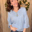Load image into Gallery viewer, USA Cotton Slub Tunic w/Cuff Detail