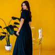 Load image into Gallery viewer, Flutter Sleeve V-Neck Maxi