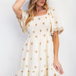 Load image into Gallery viewer, Sunflower Sun Mini Dress