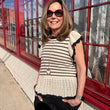 Load image into Gallery viewer, Parisian Knit Sweater Tee