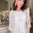Load image into Gallery viewer, Grace Embroidered Silk Top