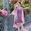 Load image into Gallery viewer, Printed Lace & Crochet Duster