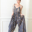 Load image into Gallery viewer, Shibori Palazzo Jumpsuit