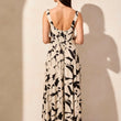 Load image into Gallery viewer, Printed Sleeveless High Low Dress