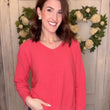 Load image into Gallery viewer, USA Cotton Cotton V-Neck Sweater