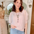 Load image into Gallery viewer, Graceful Drape Banded Blouse