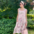 Load image into Gallery viewer, Italian Garden Floral Linen Dress