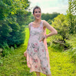 Load image into Gallery viewer, Italian Garden Floral Linen Dress